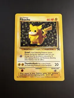Pokemon TCG Pikachu Wizards Black Star Promos Regular Rare - Image 1