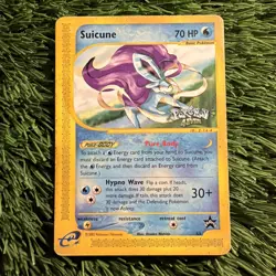 Suicune 53/53 Wizards Black Star Promo Pokemon 4Ever MP - Image 1