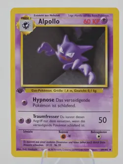 Near Mint! Pokemon 1st Edition Base Set German Haunter (Alpollo) 29/102 - Image 1