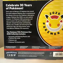 Pokemon TCG Pokemon Day 2026 Collection Box Brand New & Factory Sealed - Image 4
