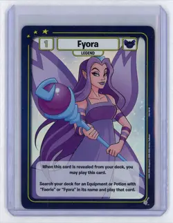 2025 Neopets Battledome The Void Within Fyora #TVW-148 SR Foil - Image 1