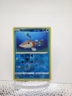 Arrokuda - Reverse Holo - Vivid Voltage 041/185 - NM - Pokemon - Image 1