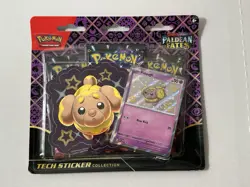 Pokemon TCG PALDEAN FATES FIDOUGH TECH STICKER COLLECTION - Image 1