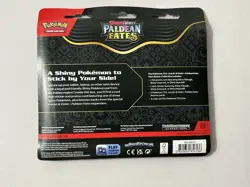 Pokemon TCG PALDEAN FATES FIDOUGH TECH STICKER COLLECTION - Image 2