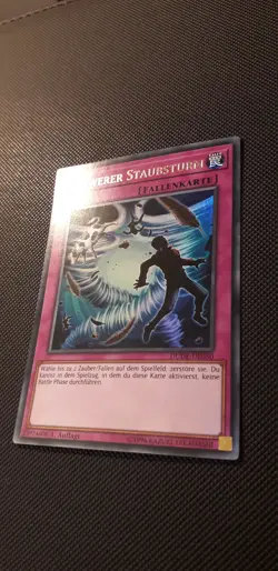 Yu-Gi-Oh! Schwerer Staubsturm, DUDE-DE050, Ultra Rare, 1. Auflage, Deutsch, NM - Image 2