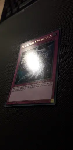 Yu-Gi-Oh! Schwerer Staubsturm, DUDE-DE050, Ultra Rare, 1. Auflage, Deutsch, NM - Image 3