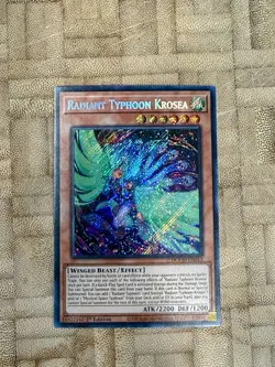 Radiant Typhoon Krosea DOOD-EN015 Doom of Dimensions 1st Edition Secret Rare LP - Image 1