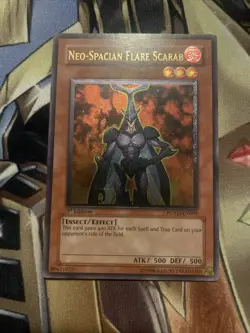 Yugioh Neo-spacian Flare Scarab 1st Edition Ultimate Rare Potd-en004 - Image 2