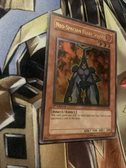 Yugioh Neo-spacian Flare Scarab 1st Edition Ultimate Rare Potd-en004 - Image 4