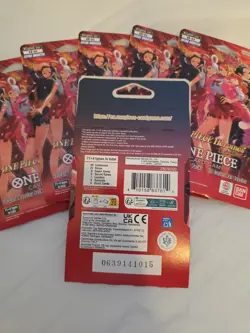 ONE PIECE Heroines EB-03 Lot x6 Sleeved Booster pack - Image 2