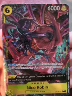 One Piece TCG Nico Robin OP09-107 Alternate Art English Mint - Image 1