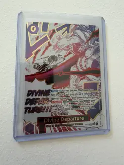 Divine Departure (Alternate Art) OP13-076 Carrying On His Will Foil- One Piece - Image 1