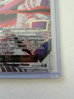 Divine Departure (Alternate Art) OP13-076 Carrying On His Will Foil- One Piece - Image 4