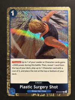 Plastic Surgery Shot (Pirate Foil) ST12-017 C One Piece Premium Booster Vol 2 - Image 1