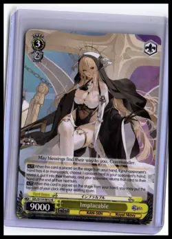 Weiss Schwarz - Azur Lane Vol. 2 (English) Implacable - Image 1