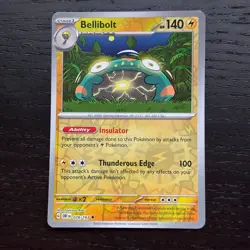 Bellibolt 078/197 Pokemon Obsidian Flames SV03 Reverse Holo Uncommon Card NM - Image 1