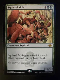 Squirrel Mob NM Modern Horizons 2 MTG FREE SHIPPING - Image 1