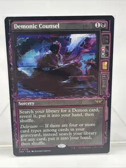 Demonic Counsel (Showcase) Duskmourn: House of Horror Regular - Image 1