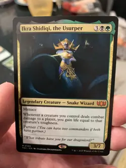MTG ~ Ikra Shidiqi, the Usurper ~ Tarkir: Dragonstorm Commander Near Mint Mythic - Image 1