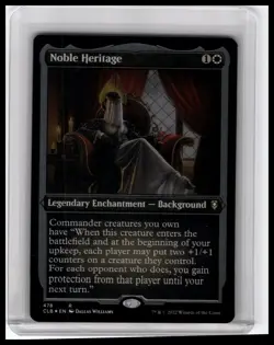 Commander Legends: Battle for Baldur's Gate #478 Noble Heritage (Foil Etched) - Image 1