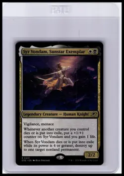 Edge of Eternities #231 Syr Vondam, Sunstar Exemplar - Image 1