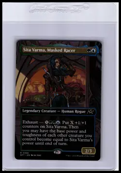 Aetherdrift #368 Sita Varma, Masked Racer (Borderless) - Image 1