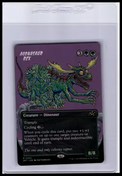 Aetherdrift #343 Agonasaur Rex (Borderless) - Image 1