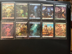 Full Art Land set (10 Lands) - Lorwyn Eclipsed - MtG - Image 1