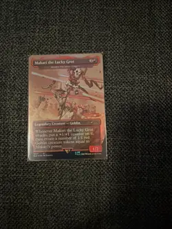 Makari the Lucky Grot - Krenko, Tin Street Kingpin Secret Lair Drop Foil - Image 1