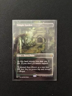 Temple Garden (Borderless) - Lorwyn Eclipsed (ECL) #351 MTG - Image 1