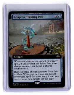 Commander: Tarkir: Dragonstorm #58 Adaptive Training Post (Extended Art) - Image 1