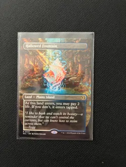 Hallowed Fountain (Borderless) - Lorwyn Eclipsed (ECL) #347 MTG - Image 1