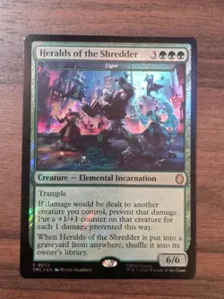 Heralds of the Shredder, MTG, TMNT Commander, Surge Foil, 53 - Image 1