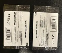Pokemon TCG Eevee + Pikachu Pokemon Together Stamp Exclusive Sealed Promos - Image 4