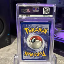 1999 Pokemon Pikachu E3 Stamp Yellow-Cheeks PSA 9 Mint - Image 4
