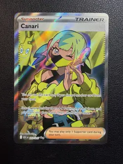 Canari 257/217 Ultra Rare Full Art Pokemon Mega Evolution - Ascended Heroes - Image 1