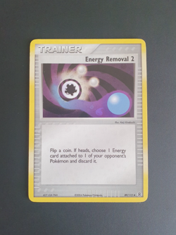 Pokemon Energy Removal 2 Reverse Holo 89/112 ex FireRed & LeafGreen LP - Image 1