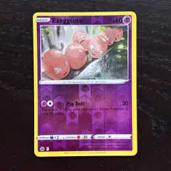 Exeggcute 057/159 Pokemon Crown Zenith Sword & Shield Reverse Holo Common NM - Image 1