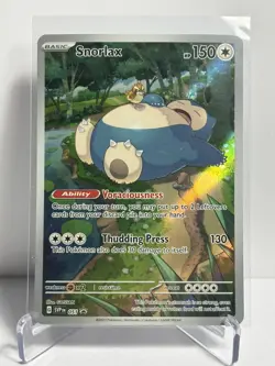 Pokemon TCG Snorlax SVP051 Scarlet and Violet 151 Promo NM - Image 1