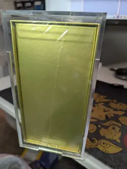 Pokemon 25th Anniversary Golden Box Japanese Sealed Pikachu Gold W/ Acrylic Case - Image 4