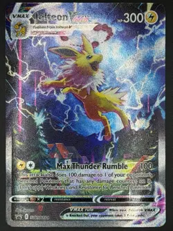 Jolteon VMAX SWSH184 SWSH: Sword & Shield Promo Cards Holo. NM - Image 1