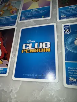 Shocktopus Holo + 10 Water Cards (theme Pack) Club Penguin Topps - Image 2