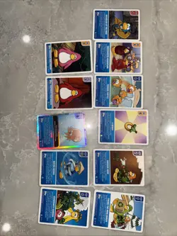 Shocktopus Holo + 10 Water Cards (theme Pack) Club Penguin Topps - Image 3