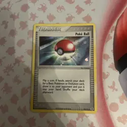Poke Ball 95/112 Trainer Reverse Holo EX FireRed & LeafGreen Pokemon Card - Image 1