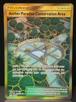 Aether Paradise Conservation Area SV87/SV94 SM Hidden Fate Pokemon Card AA10 LP2 - Image 1
