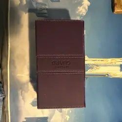 Ultimate Guard Purple Faux Leather Deck Box 3 Compartments Card Storage - Image 2
