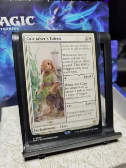 MTG Bloomburrow Caretaker's Talent 0006, NM, Non-Foil, Pack Fresh, Ships Quickly - Image 1