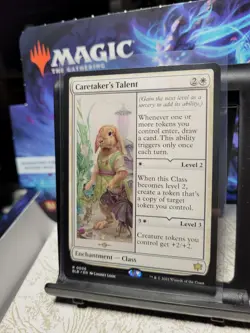 MTG Bloomburrow Caretaker's Talent 0006, NM, Non-Foil, Pack Fresh, Ships Quickly - Image 2