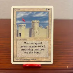 Magic the Gathering Castle UNLIMITED M/NM - Image 1