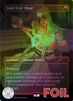 MTG Soul-Scar Mage (190) | NM Foil | Secret Lair Fiona Staples {SLD} - Image 1